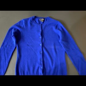 Royal Blue Cardigan Sweater - Bloomingdales